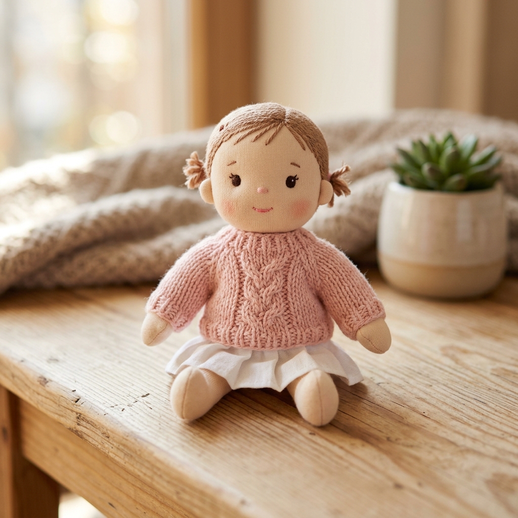 Sleepy Bear as a soft pairing for the moss dome