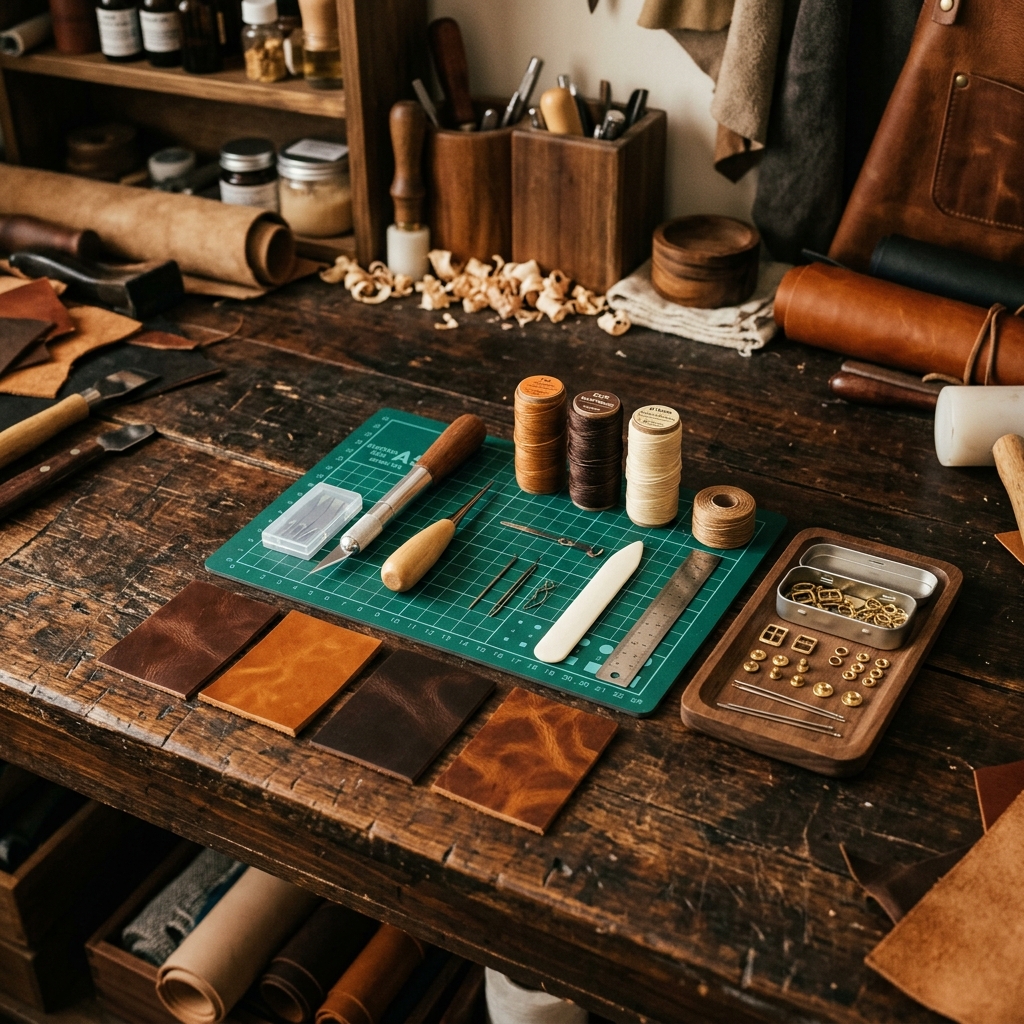 Starter Leather Tool Set main view