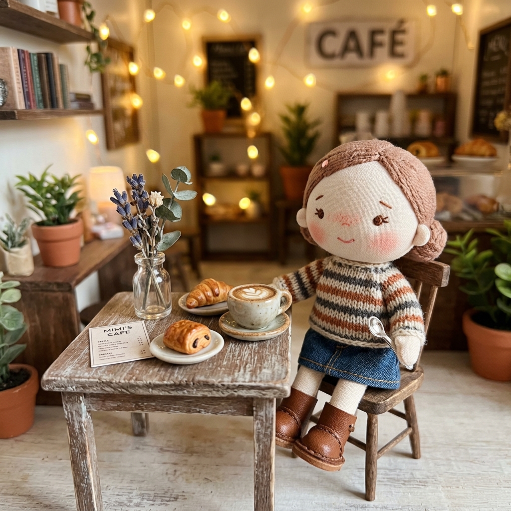 Moss Dome Pre-Built on a styled shelf