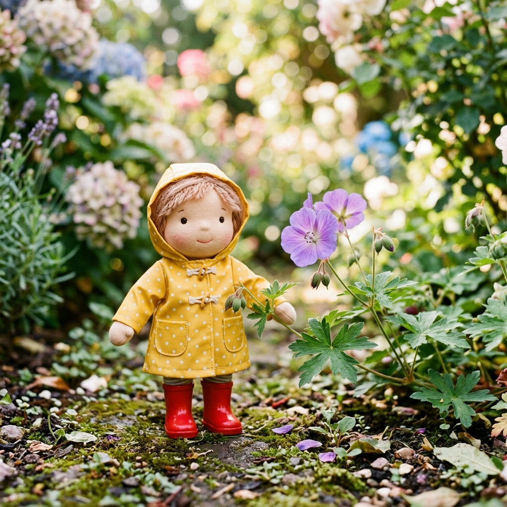 Cloud Painter in an airy pastel shelf vignette